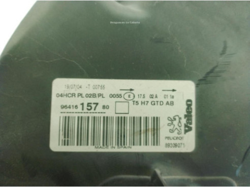 6204Z3 FARO IZQUIERDO PEUGEOT 307 SW (3H)|Desguaces La Cabaña