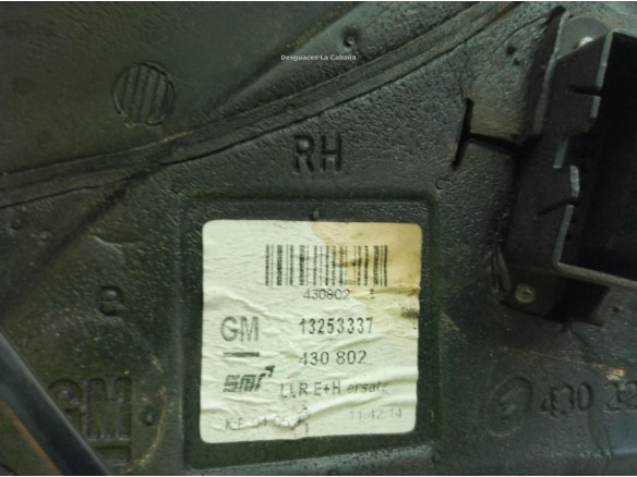 13253337 ESPEJO DER OPEL ASTRA H (A04)|Desguaces La Cabaña