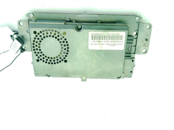 9663321480 DISPLAY PEUGEOT 407 (6D_)|Desguaces La Cabaña