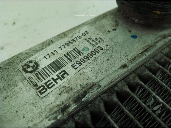 17117794836 RADIADOR AGUA BMW 5 (E60)|Desguaces La Cabaña