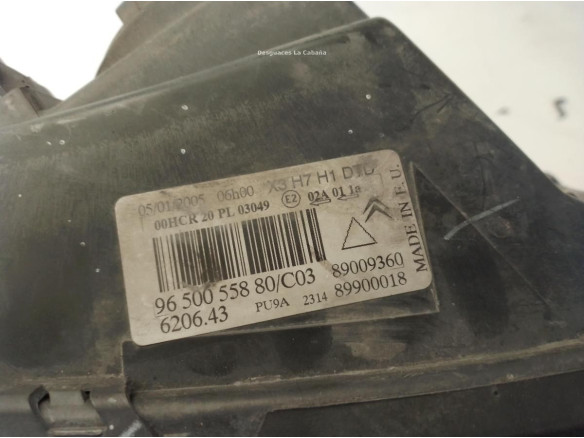 620643 FARO DERECHO CITROEN C5 II Break (RE_)|Desguaces La Cabaña