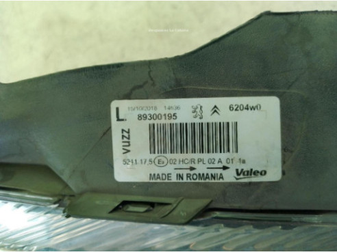 89300195 FARO IZQUIERDO CITROEN XSARA PICASSO (N68)|Desguaces La Cabaña