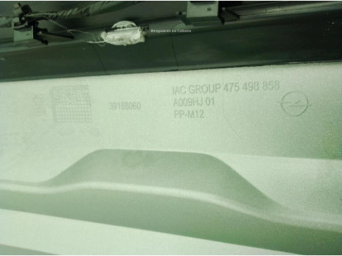 PARAGOLPES TRA OPEL CROSSLAND X (P17)|Desguaces La Cabaña