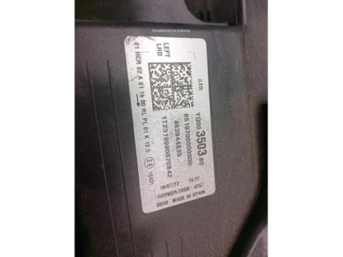 YQ00350380 FARO IZQUIERDO OPEL CROSSLAND X (P17)|Desguaces La Cabaña