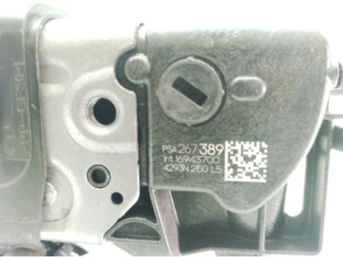 267389 CERRADURA PUERTA LAT DEL IZQ OPEL CROSSLAND X (P17)|Desguaces La Cabaña
