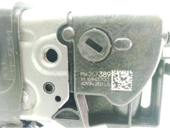 267389 CERRADURA PUERTA LAT DEL IZQ OPEL CROSSLAND X (P17)|Desguaces La Cabaña