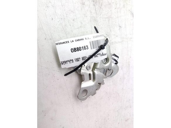 CERRADURA CAPO OPEL CROSSLAND X (P17)|Desguaces La Cabaña