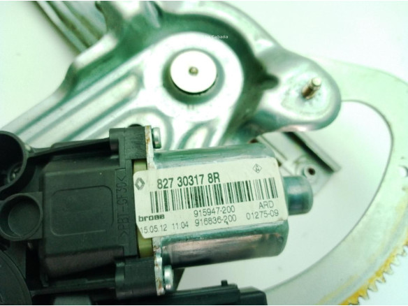 827208148R ELEVALUNAS PUERTA LAT TRA DER RENAULT GRAND SCENIC III (JZ0/1_)|Desguaces La Cabaña