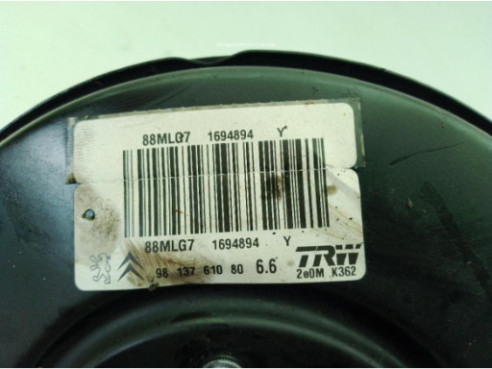 9813761080 SERVOFRENO CITROEN C3 AIRCROSS II|Desguaces La Cabaña
