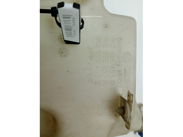 1K0955453S BOTE LIMPIAPARABRISAS AUDI A3 (8P1)|Desguaces La Cabaña