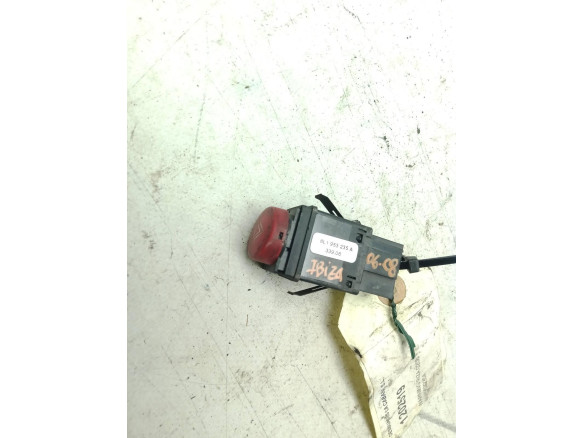 6L1953235A, INTERRUPTOR WARNING SEAT IBIZA III (6L1)|Desguaces La Cabaña