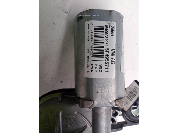 5F4955711 MOTOR LIMPIAPARABRISAS TRA SEAT LEON (5F1)|Desguaces La Cabaña
