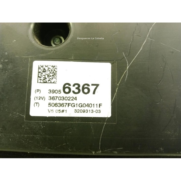 39056367 CUADRO INSTRUMENTOS OPEL CORSA E (X15) |Desguaces La Cabaña