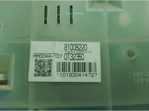 8100B220 CUADRO INSTRUMENTOS MITSUBISHI MONTERO IV (V8_W, V9_W)|Desguaces La Cabaña