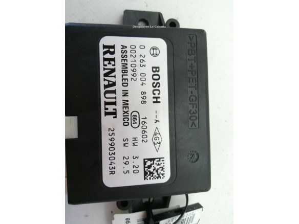 0263004898 MODULO ELECTRONICO 8 RENAULT KADJAR (HA_, HL_) |Desguaces La Cabaña