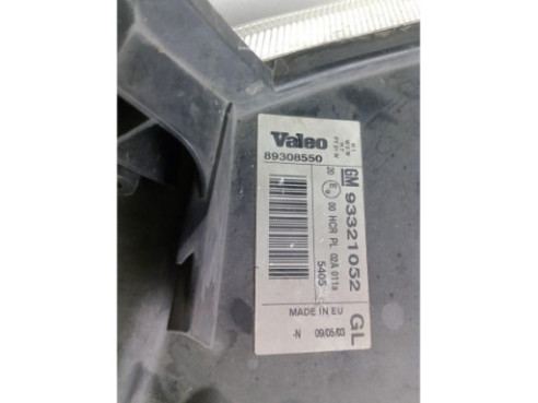 93175364 FARO IZQUIERDO OPEL MERIVA A Limusina (X03)|Desguaces La Cabaña