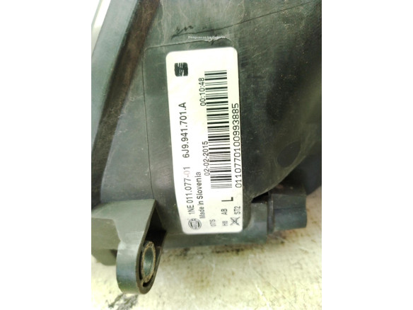 6J9941701A NIEBLA DEL IZQ SEAT LEON (5F1)|Desguaces La Cabaña