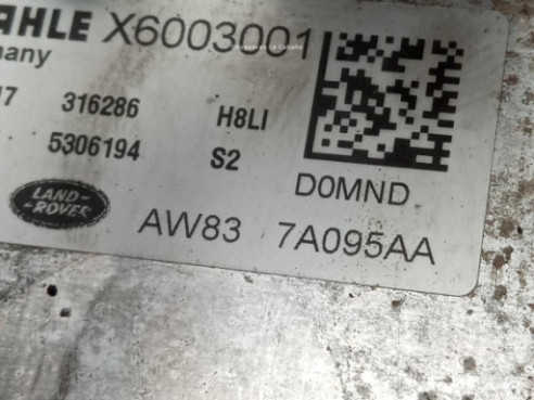 ENFRIADOR ACEITE CAJA JAGUAR XE (X760) |Desguaces La Cabaña