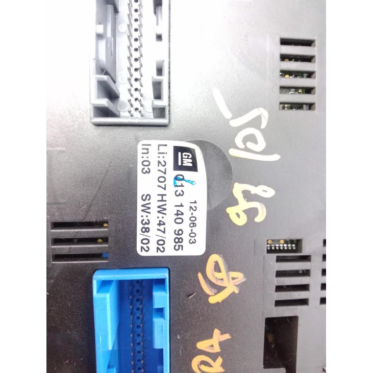 013140985, MANDO CLIMA OPEL ZAFIRA A Limusina (T98) |Desguaces La Cabaña