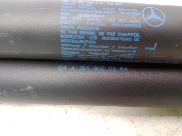 A1649800164 AMORTIGUADOR PORTON / TAPA MALETA MERCEDES BENZ CLASE GL (X164)|Desguaces La Cabaña
