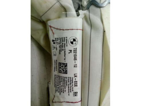 7221046 AIRBAG CORTINA DER BMW SERIE 3|Desguaces La Cabaña