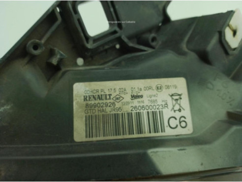 260606760R FARO IZQUIERDO RENAULT GRAND SCENIC III (JZ0/1_)|Desguaces La Cabaña