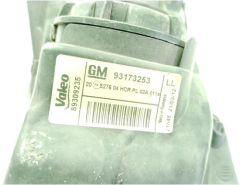 93173253 ,89309235 FARO IZQUIERDO OPEL CORSA C (X01)|Desguaces La Cabaña