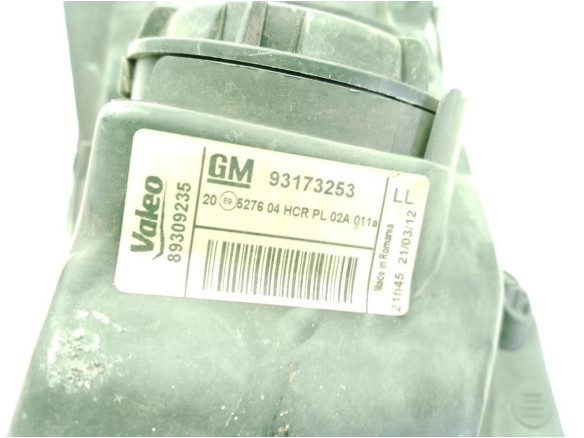 93173253 ,89309235 FARO IZQUIERDO OPEL CORSA C (X01)|Desguaces La Cabaña
