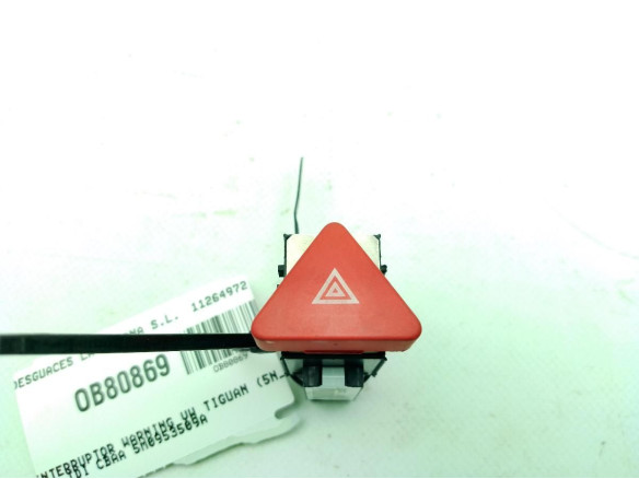 5M0953509A INTERRUPTOR WARNING VW TIGUAN (5N_)|Desguaces La Cabaña