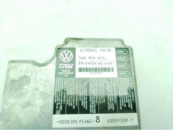5N0959655J CENTRALITA AIRBAG VW TIGUAN (5N_)|Desguaces La Cabaña