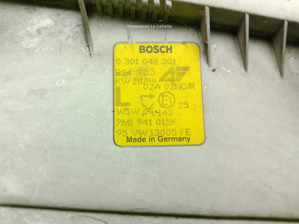 7M1941015K FARO IZQUIERDO SEAT ALHAMBRA (7V8, 7V9)|Desguaces La Cabaña