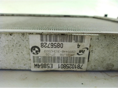 17117553111 RADIADOR AGUA BMW 1 (E87)|Desguaces La Cabaña
