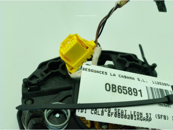 6F0880201AGAAP AIRBAG IZQ SEAT LEON ST (5F8)|Desguaces La Cabaña