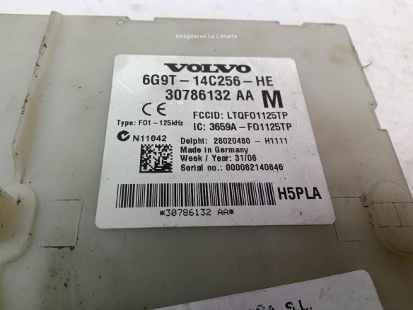 6G9T14C256HE, CAJA FUSIBLES INTERIOR (BSI) VOLVO S80 II (124)|Desguaces La Cabaña