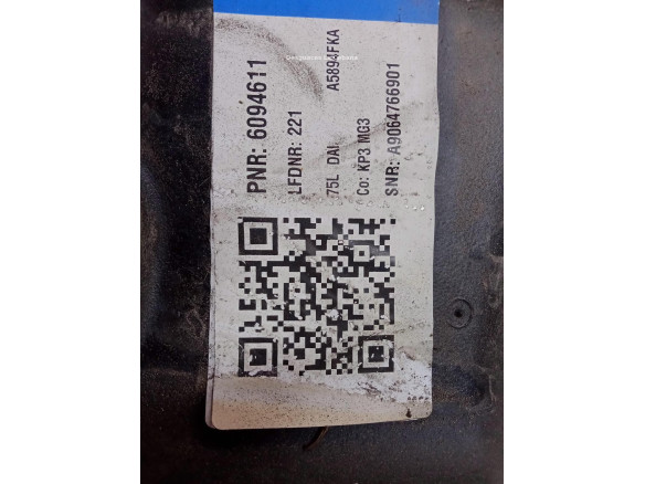 A9064766901 DEPOSITO COMBUSTIBLE MERCEDES BENZ SPRINTER 5-t Furgón (906)|Desguaces La Cabaña