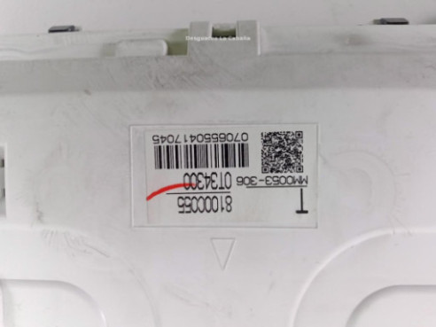 8100C055 CUADRO INSTRUMENTOS MITSUBISHI ASX (GA_W_) |Desguaces La Cabaña