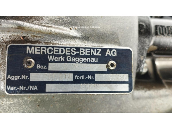 711612 CAJA CAMBIOS MERCEDES BENZ SPRINTER 4-t Furgón (904)|Desguaces La Cabaña