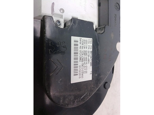 9810477380 CUADRO INSTRUMENTOS PEUGEOT 5008|Desguaces La Cabaña