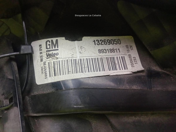 893188116507 PILOTO TRA IZQ EXT OPEL CORSA D (S07)|Desguaces La Cabaña