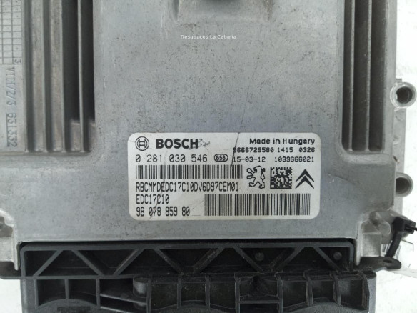 9807885980 CENTRALITA MOTOR CITROEN BERLINGO (B9) |Desguaces La Cabaña