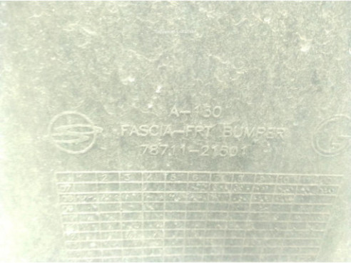 PARAGOLPES DEL SSANGYONG RODIUS|Desguaces La Cabaña