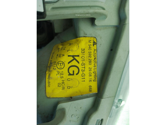 33101ST3G11 FARO DERECHO HONDA CIVIC VI Fastback (MA, MB)|Desguaces La Cabaña