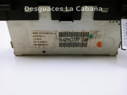 9640963777 DISPLAY PEUGEOT 307 (3A/C) |Desguaces La Cabaña