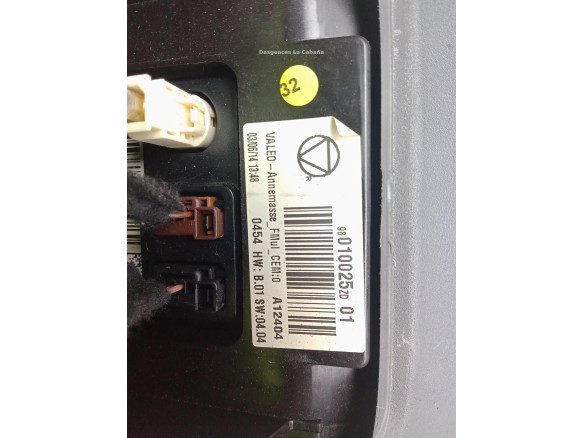 98010025ZD PANTALLA MULTIMEDIA CITROEN C4 CACTUS|Desguaces La Cabaña