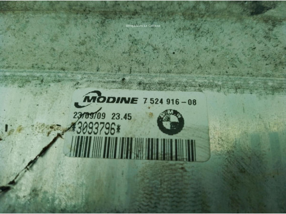 17517524916 INTERCOOLER BMW 1 (E87)|Desguaces La Cabaña