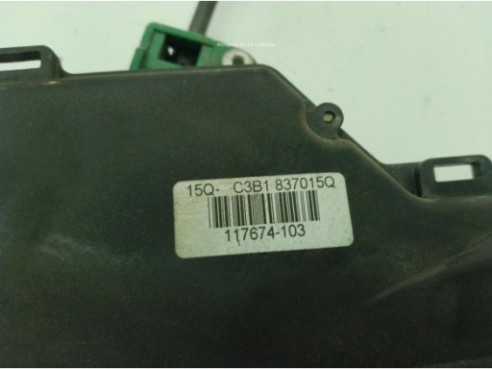 3B1837015AP CERRADURA PUERTA LAT DEL IZQ SEAT LEON (1M1)|Desguaces La Cabaña