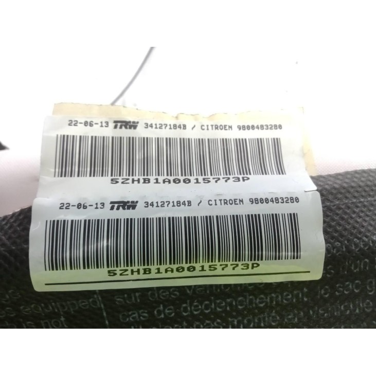 9800483280 AIRBAG CORTINA IZQ CITROEN C4 Picasso II |Desguaces La Cabaña