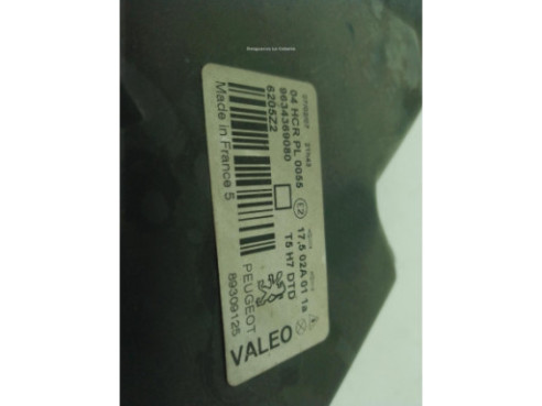 6205Z2 FARO DERECHO PEUGEOT 307 (3A/C)|Desguaces La Cabaña