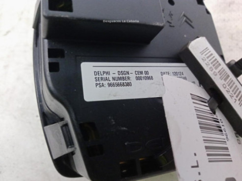 9665668380 MANDO NAVEGADOR PEUGEOT 508|Desguaces La Cabaña