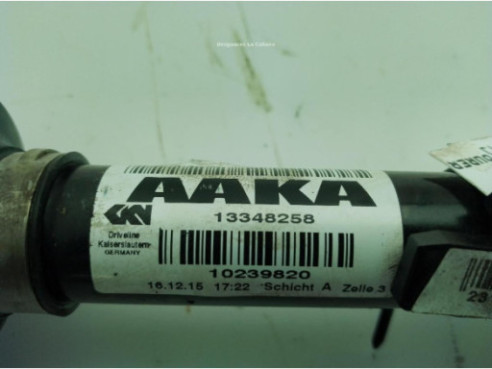13348258 PALIER DEL IZQ OPEL ZAFIRA TOURER C (P12)|Desguaces La Cabaña